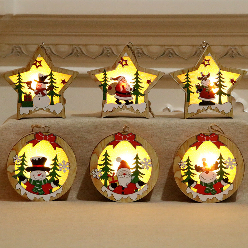 Decoração de Natal Tipo Pingente de Luz. Frete grátis