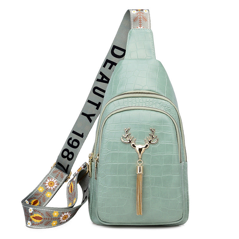 Bolsa feminina fashion transversal
