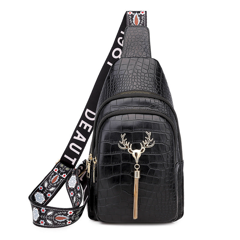 Bolsa feminina fashion transversal