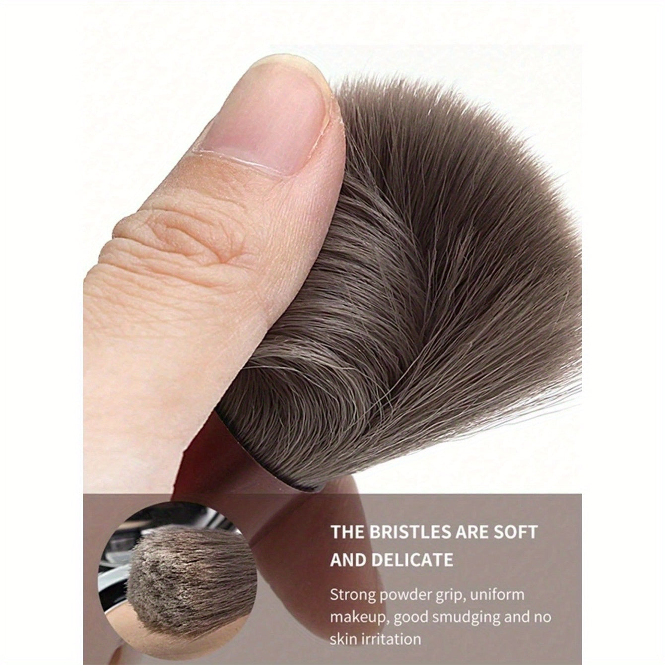 Kit de 13 pincéis cosméticos de maquiagem profissional Soft Fur Beauty, Sombra, Base, Blush.    Frete grátis