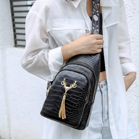 Bolsa feminina fashion transversal
