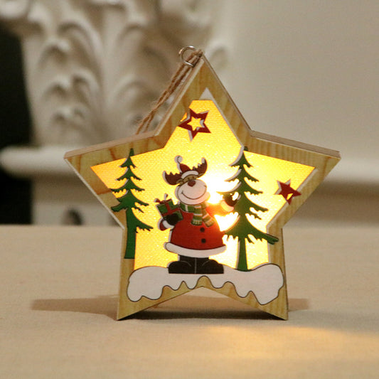 Decoração de Natal Tipo Pingente de Luz.    Frete grátis