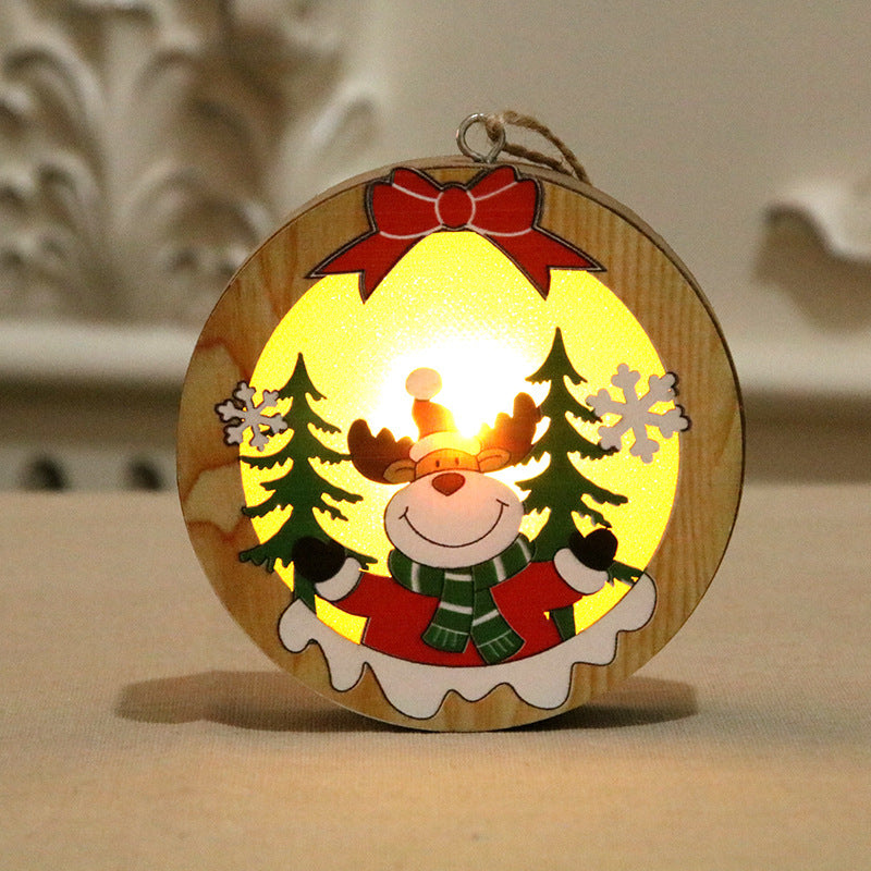 Decoração de Natal Tipo Pingente de Luz.    Frete grátis