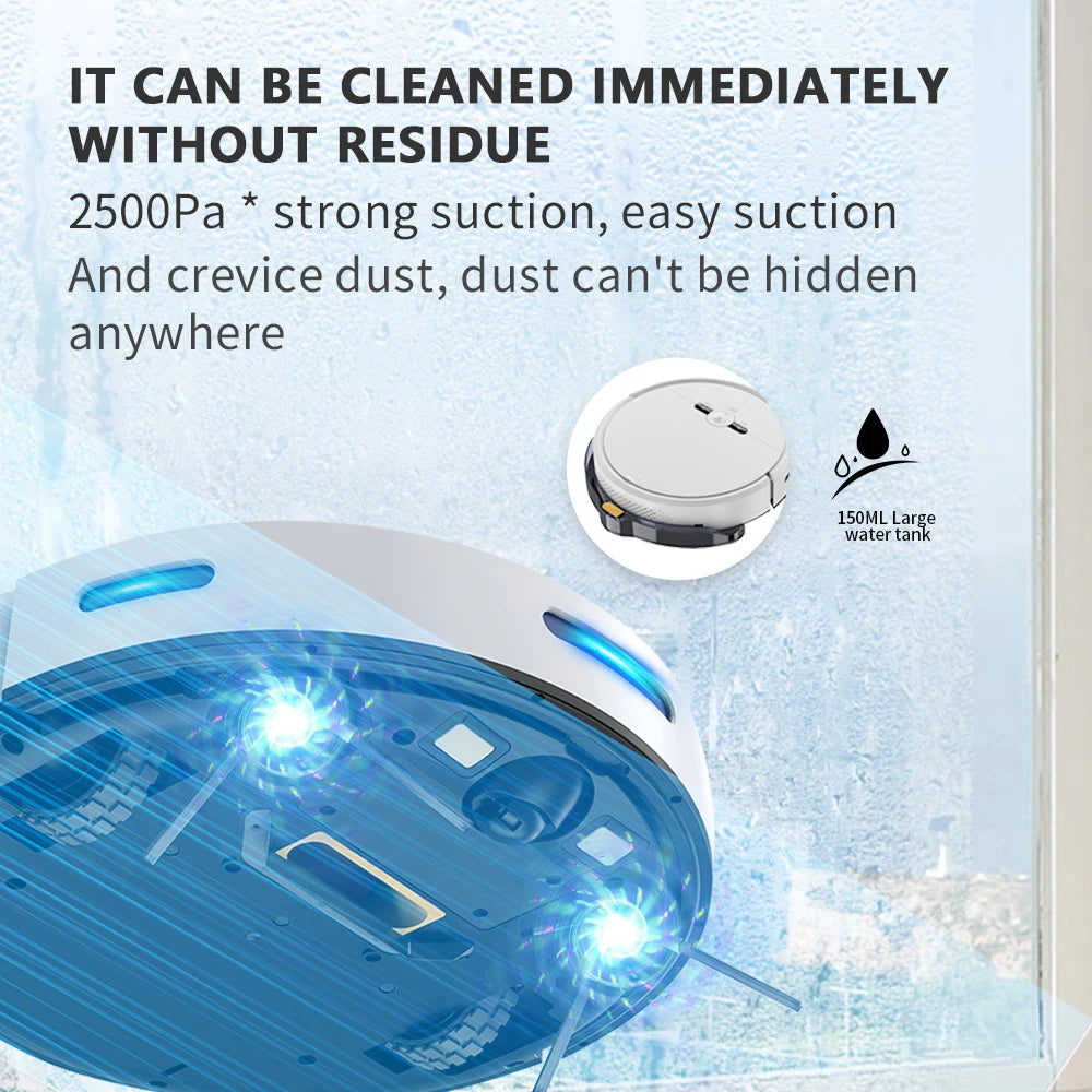Robô aspirador de pó,  controle via wi-fi, compatível com Alexa, limpeza automática.   Entrega: 15 dias úteis      Frete grátis