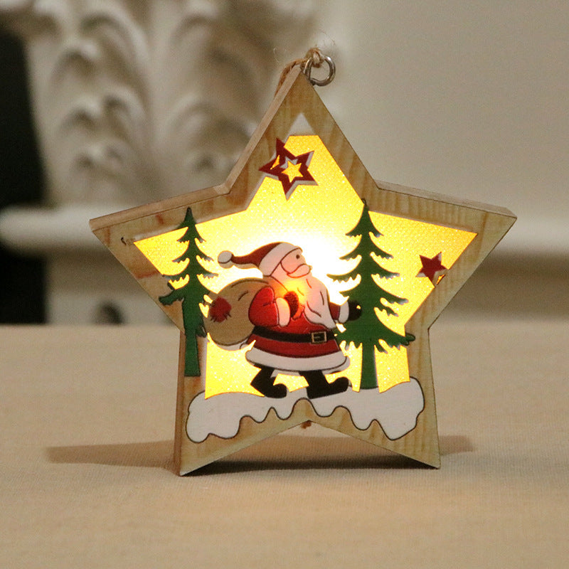 Decoração de Natal Tipo Pingente de Luz.    Frete grátis