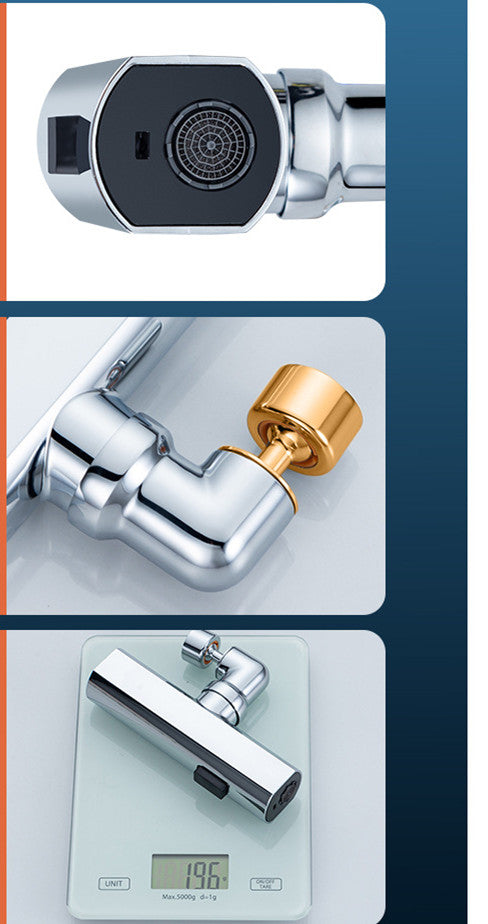 Torneira inteligente para cozinha com jato d'água direcionado.   Frete grátis